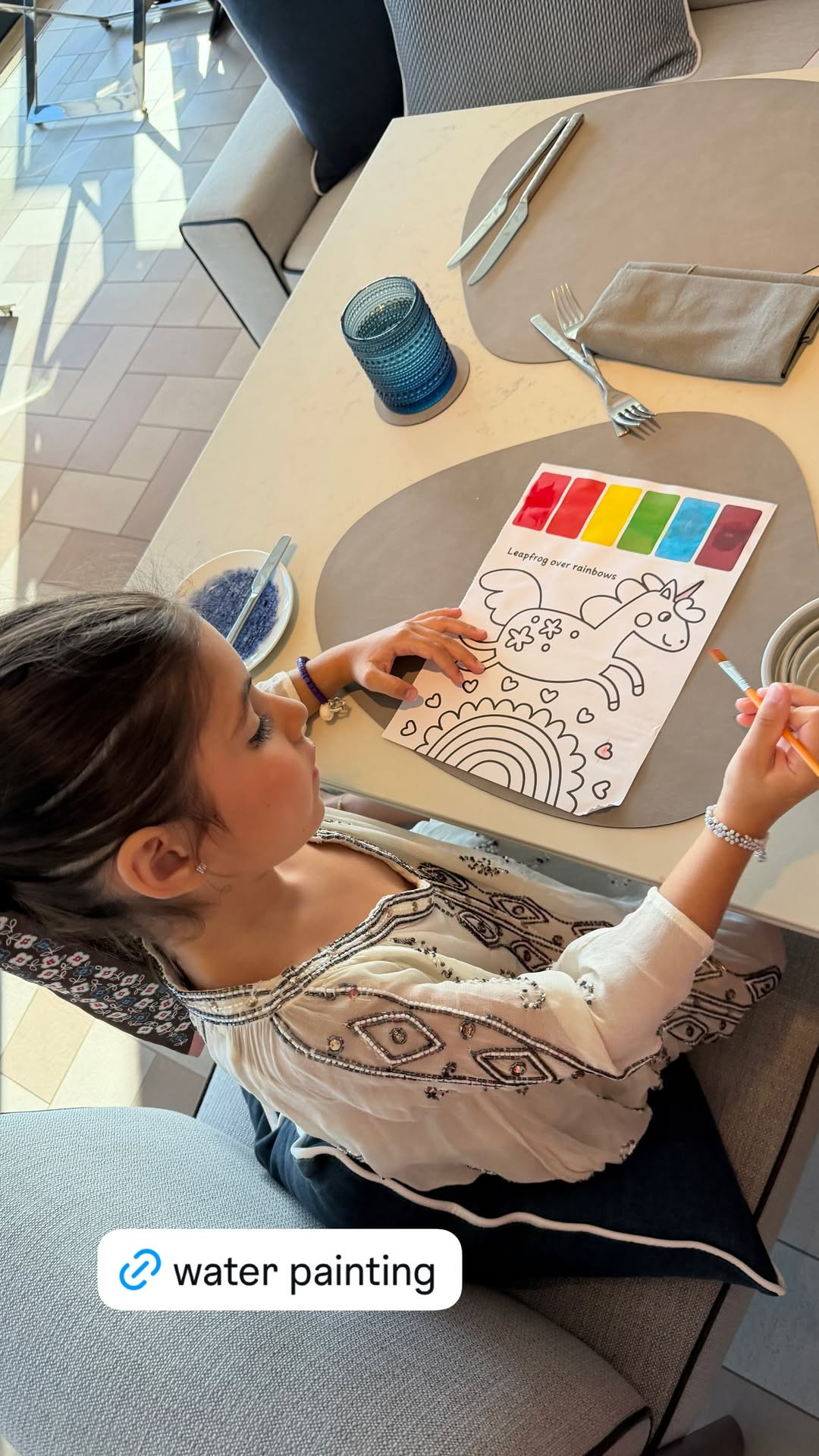 Water painting activity! 

 #LTKTravel #LTKKids