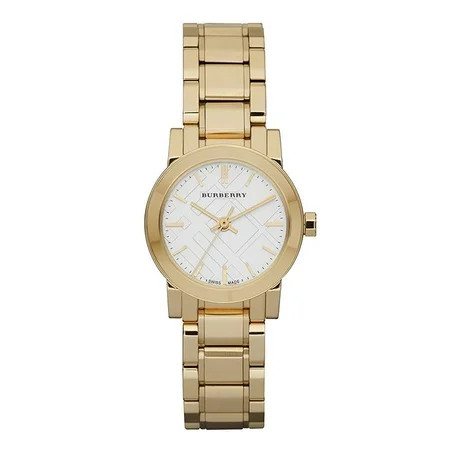 Burberry Women's White Face Analog Quartz 26mm Watch BU9203 | Walmart (US)