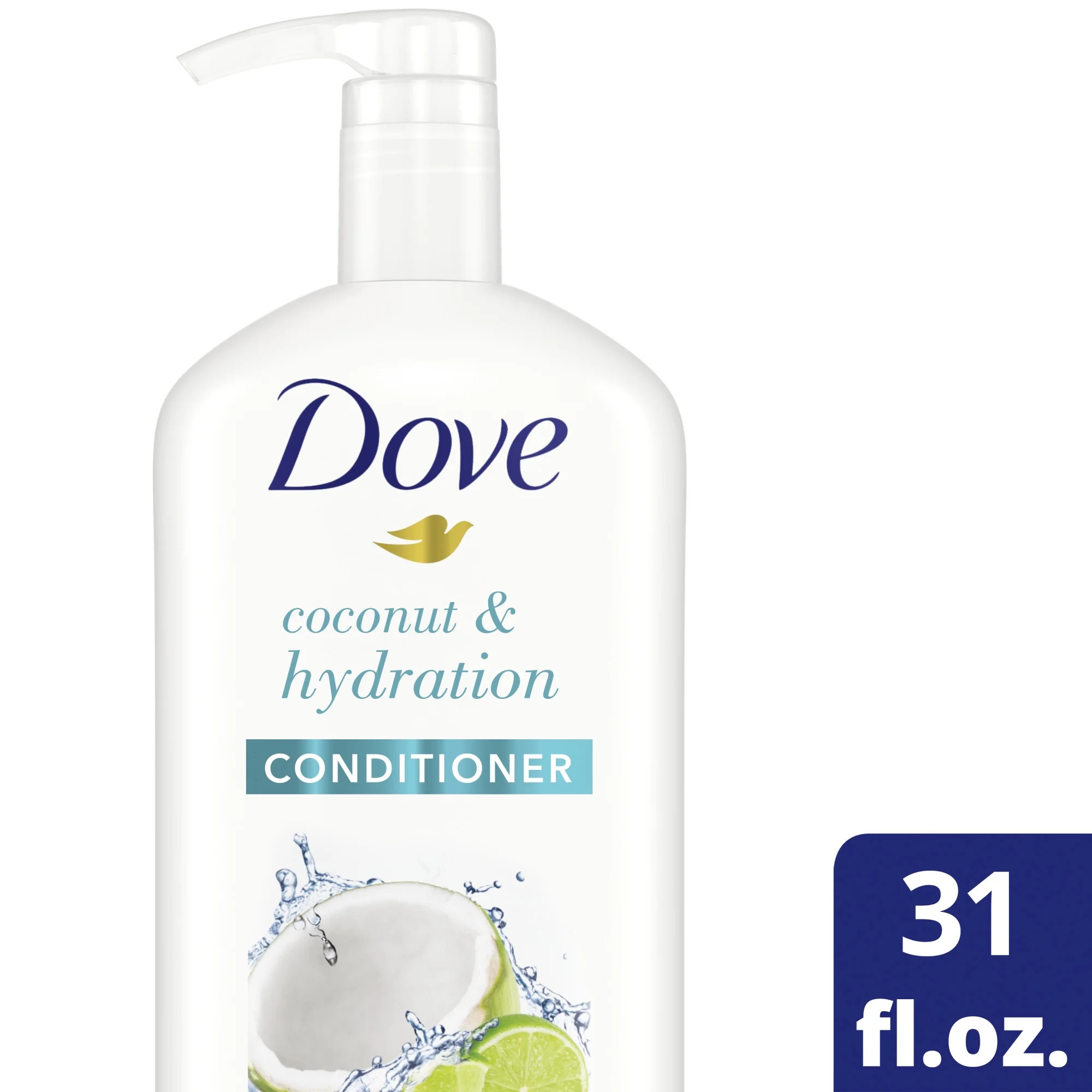 Dove Coconut & Hydration Conditioner for Dry Hair 31 fl oz | Walmart (US)