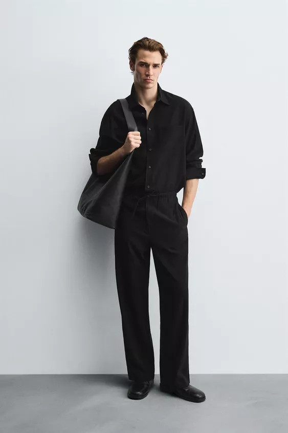 RELAXED FIT FLOWY SHIRT | Zara UK