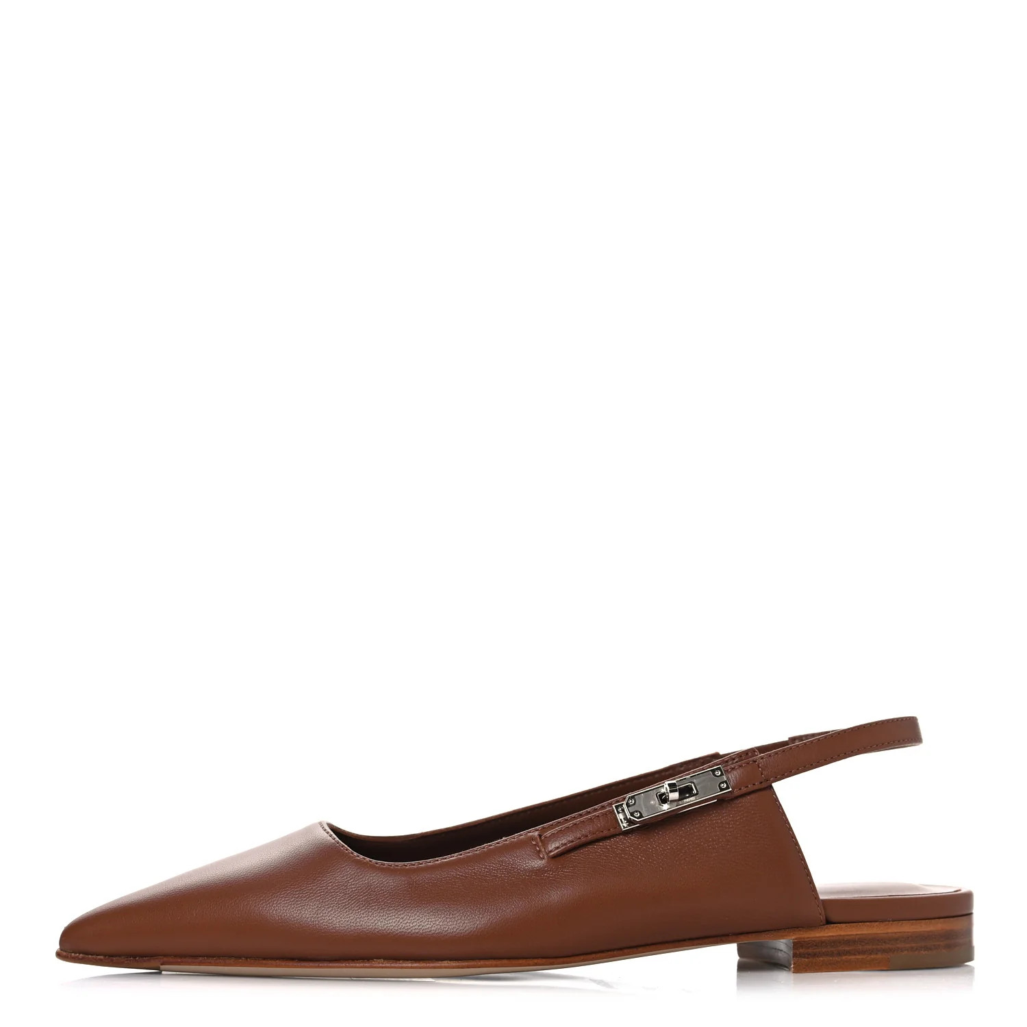 Nappa Lovely Slingback Flats 36 Gold | FASHIONPHILE (US)