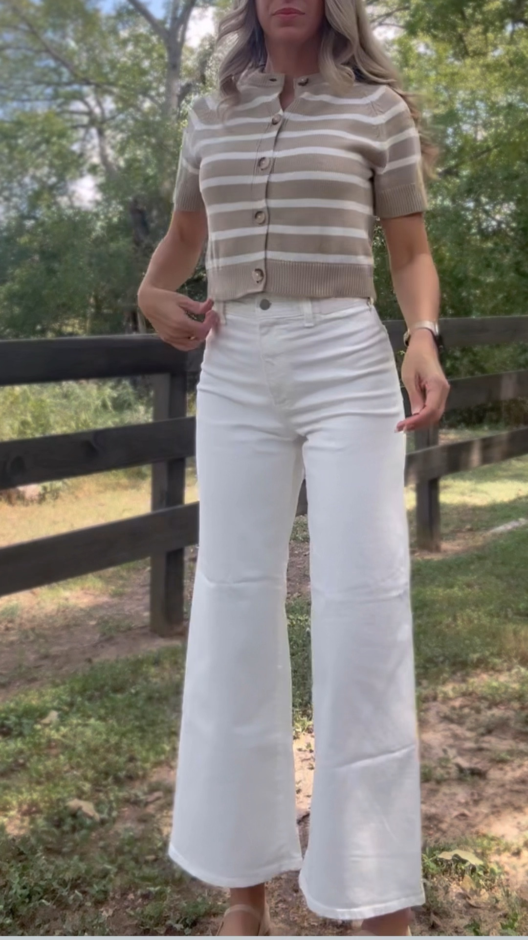 Target cardigan for the win! Wearing my normal XS. I’m usually a designer Jean girly but these are so flattering! Wearing size 2 a size up if between sizes. Neutral sweater, white jeans, fall outfit, affordable fall outfit, target fall outfit, classic fall outfit. Callie Glass 

#LTKSeasonal #LTKFindsUnder100 #LTKFindsUnder50