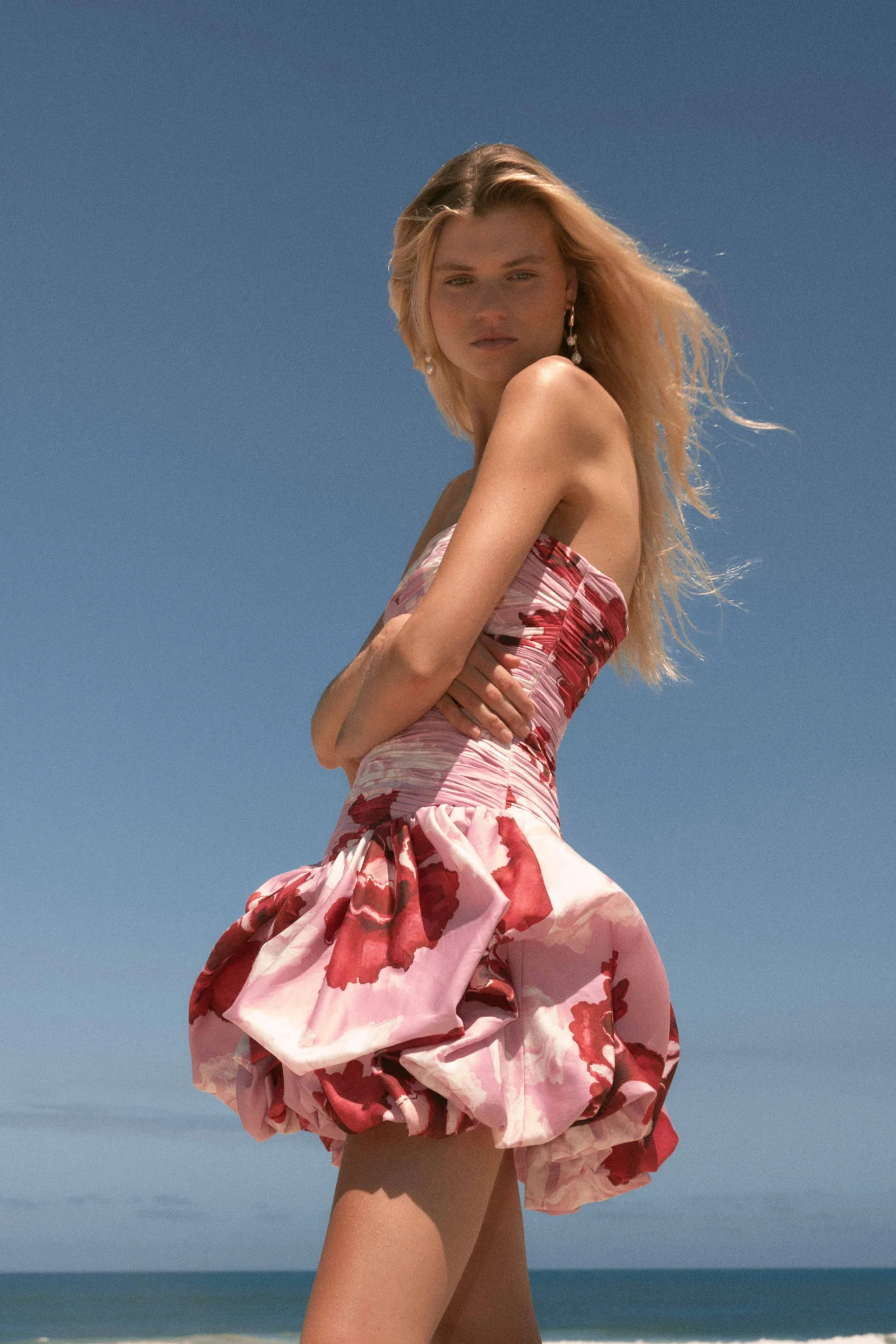 Violette Bubble Hem Mini Dress | aje. (Australia)