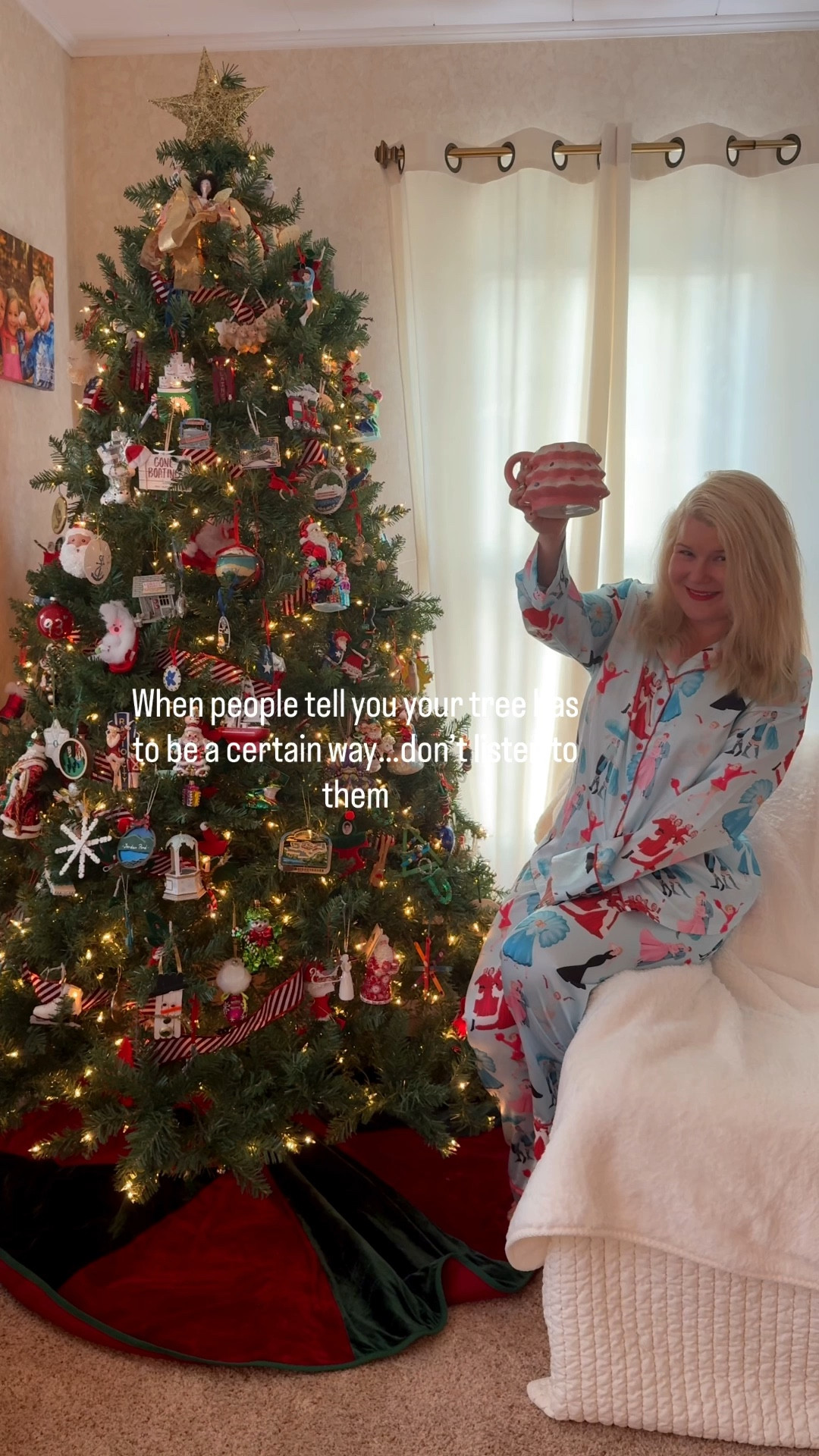 Whether it is a tree that is filled with family memories, an instagrammable tree, or something in the middle just remember it is YOURS with all the love put into it, and you can decorate how you wish too.
How do you decorate your tree?🎄💗
#anauticalchristmas #christmastrees  
#christmasobsessed #treedecorating

#LTKvlog #LTKHoliday #LTKPetite