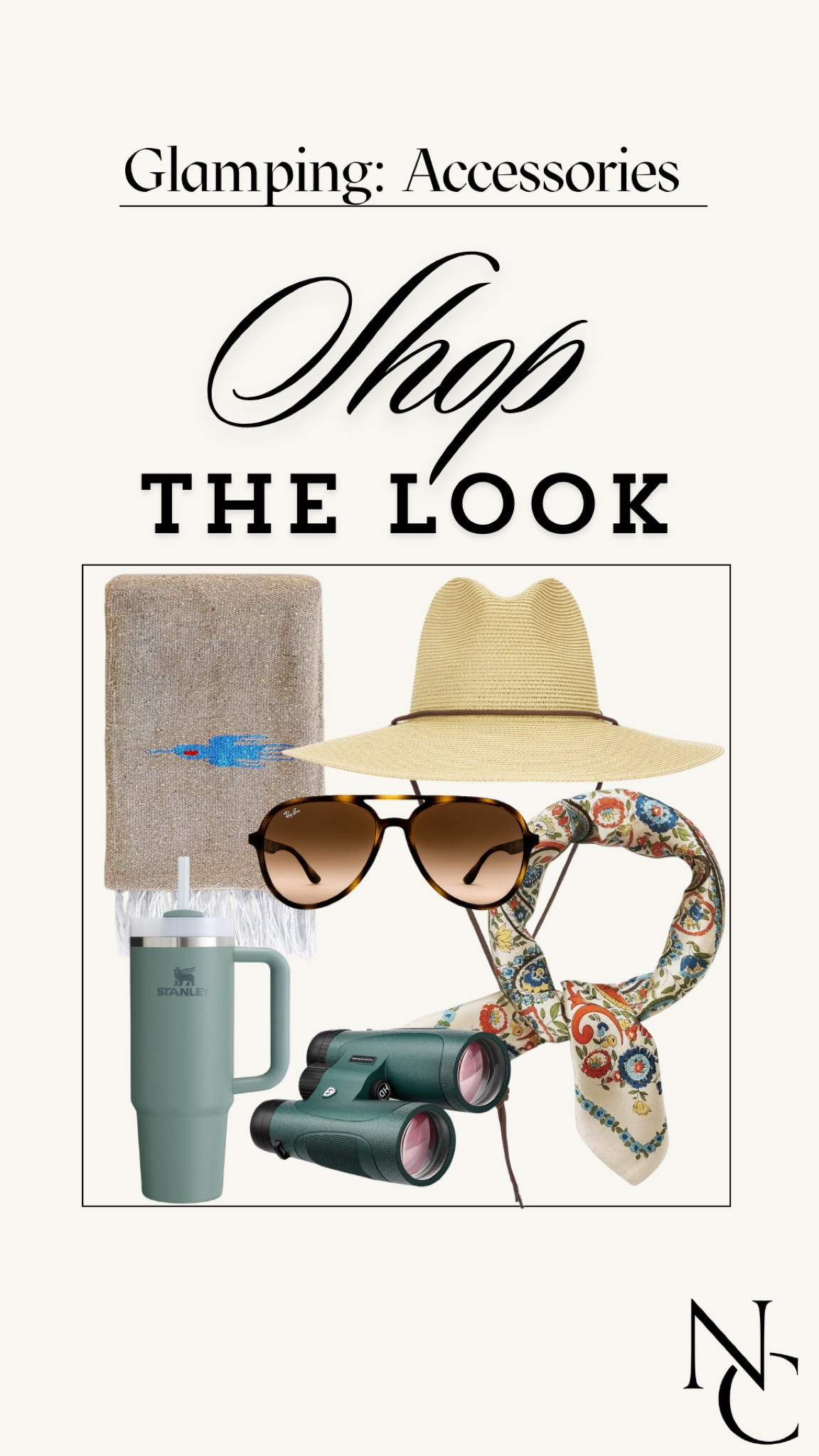 Let’s go Glamoing!  
Newsletter Topics: Glamping Edit 

Shop my entire collection of curated items for a glamping trip!!  

#LTKStyleTip #LTKTravel #LTKSeasonal