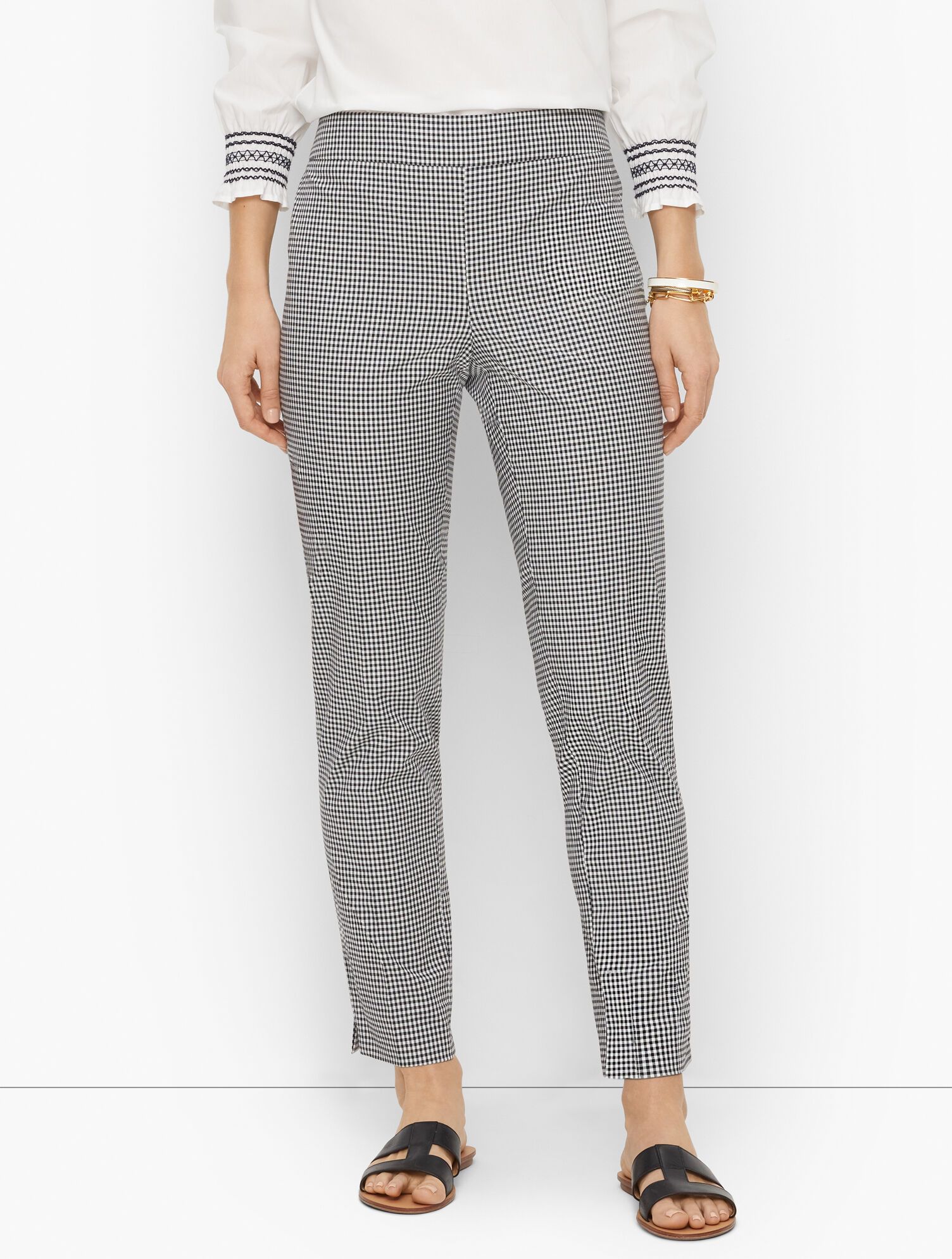 Talbots Chatham Ankle Pants - Tailored Check | Talbots