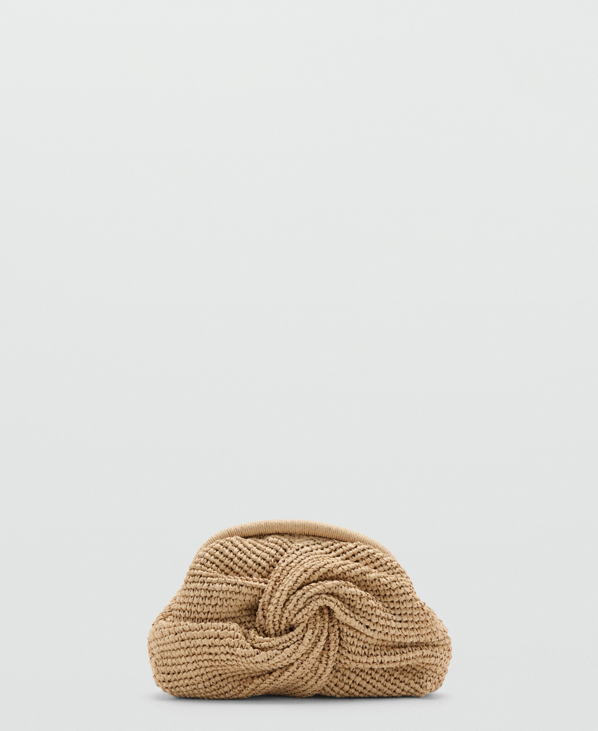 Mango Women's Natural Fibre Handbag - Beige | Macy's