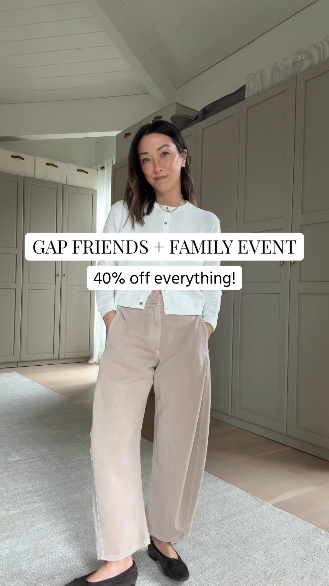 So many fantastic spring basics from @gap and they’re all on sale. Gap’s Friends & Family Event is here - 40% off everything 3/12-3/19 + Extra 10% Off Your Purchase With code BEST #howyouweargap #gappartner

Crop cardigan petite xs 
Barrel chinos petite 2 
Pointelle PJ shirt large 
Pointelle PJ pants petite small 
Linen shirt petite small 
Linen shorts petite small, but run tts, need xs 
Linen pants petite xs 
Crewneck petite small, but go tts 
Wide-leg sweatpants petite xs, run small 

#LTKPetite