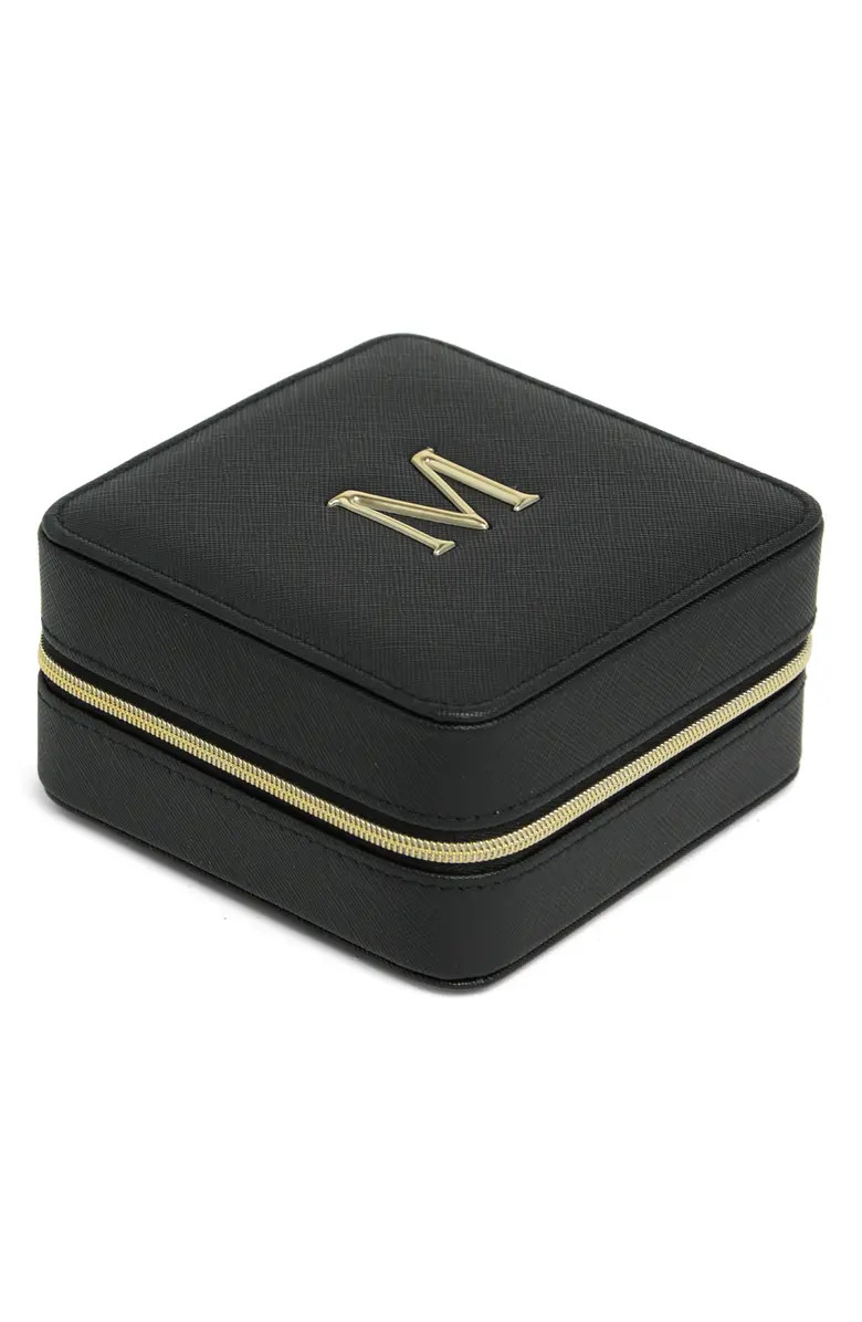 Initial Square Zip Travel Case | Nordstrom