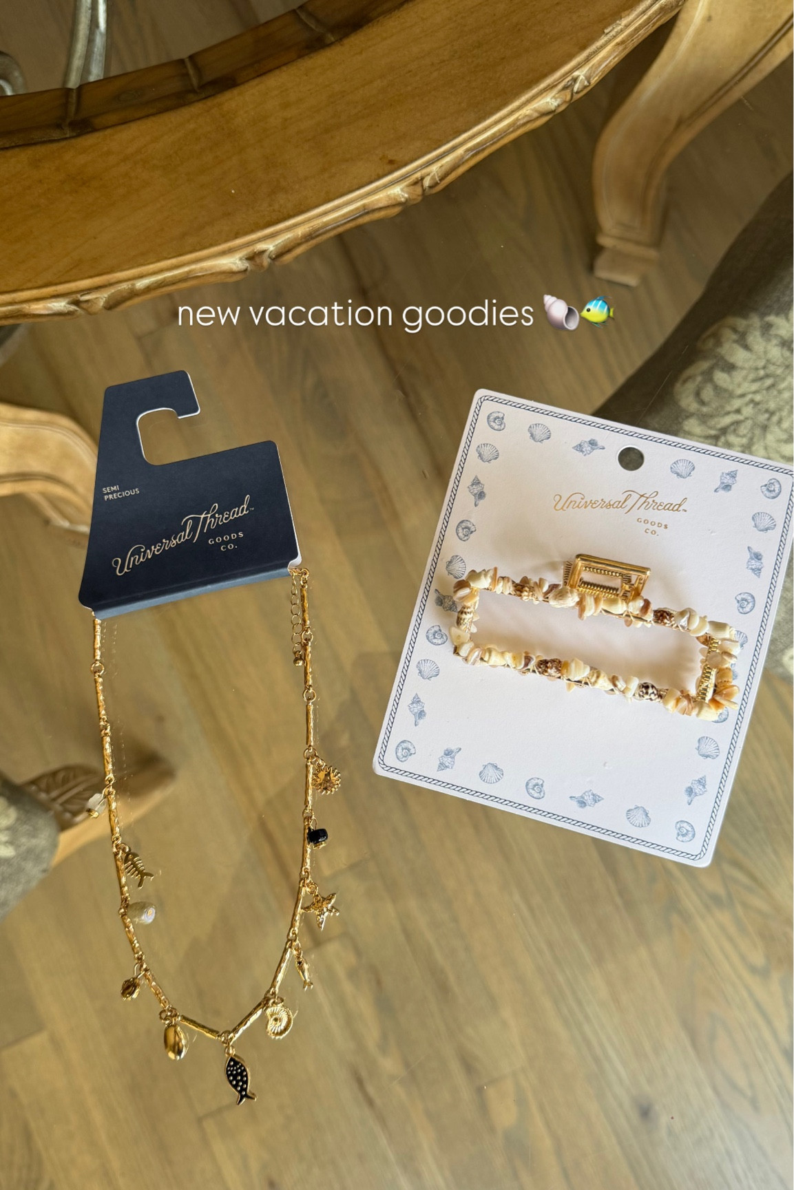 Vacation accessories! 