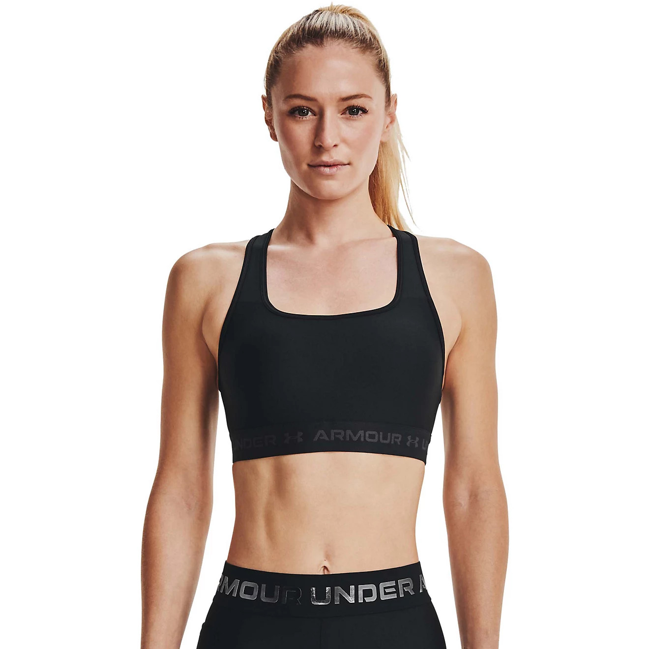 Under Armour Women's Crossback Mid Sports Bra | Academy Sports + Outdoors