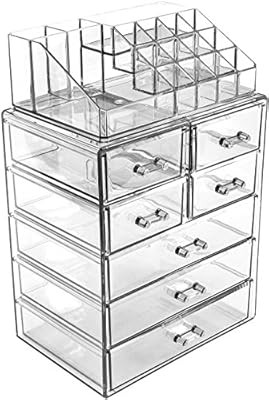 Sorbus Cosmetic Makeup and Jewelry Storage Case Display - Spacious Design - Great for Bathroom, D... | Amazon (US)