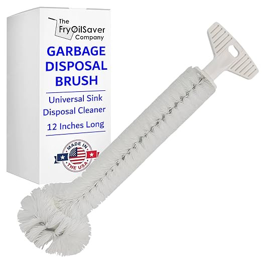 Universal Garbage Disposal Cleaner and Deodorizer, 12" Long Sink & Drain Brush Cleaner for Elimin... | Amazon (US)