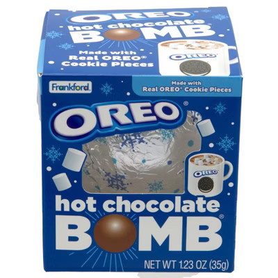 Oreo Hot Cocoa Bomb Christmas Candies - 1.23oz | Target