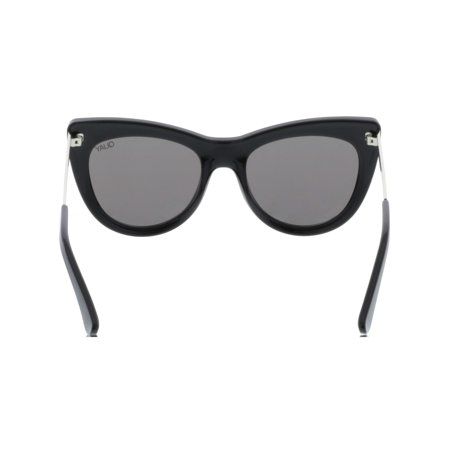 QUAY Australia STEAL A KISS BLACK / SMOKE LENS Sunglasses | Walmart (US)