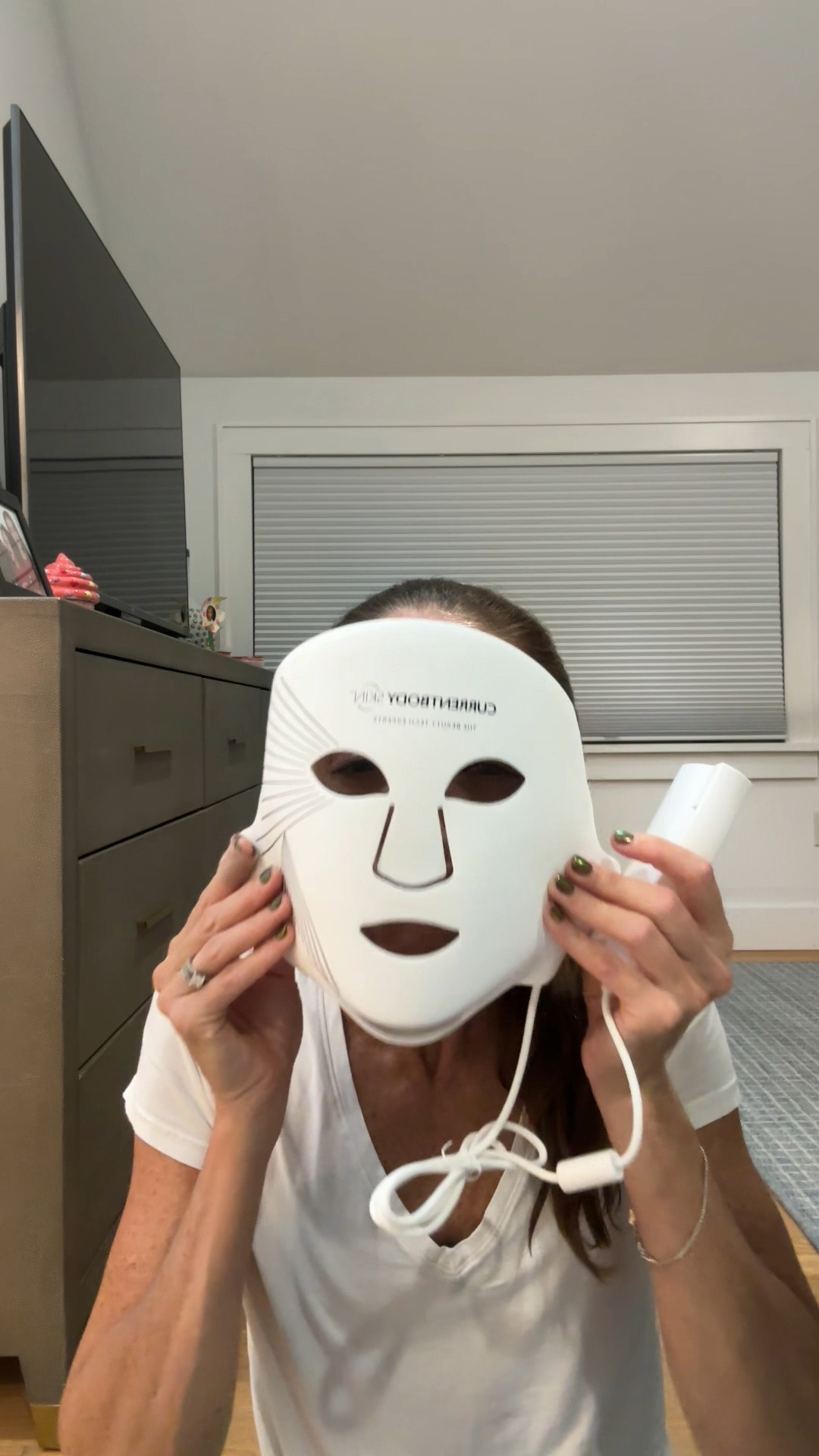 CurrentBodySkin Red Light Mask, improves fine lines & wrinkles. 
Use code Megansch for $46 off 

#LTKGiftGuide #LTKStyleTip #LTKBeauty