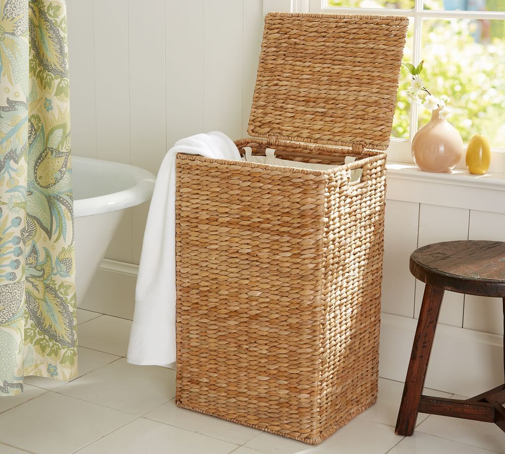 Seagrass Handcrafted Hamper | Pottery Barn (US)