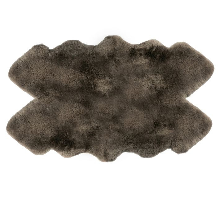 Torin Sheepskin Rug, 4 X 6', Taupe | Pottery Barn (US)