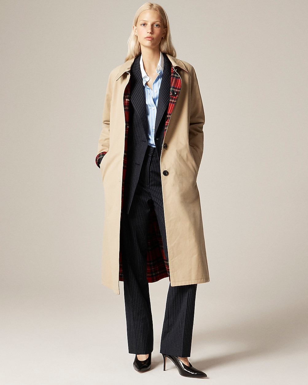 Alex Eagle X J.Crew reversible trench coat | J. Crew US