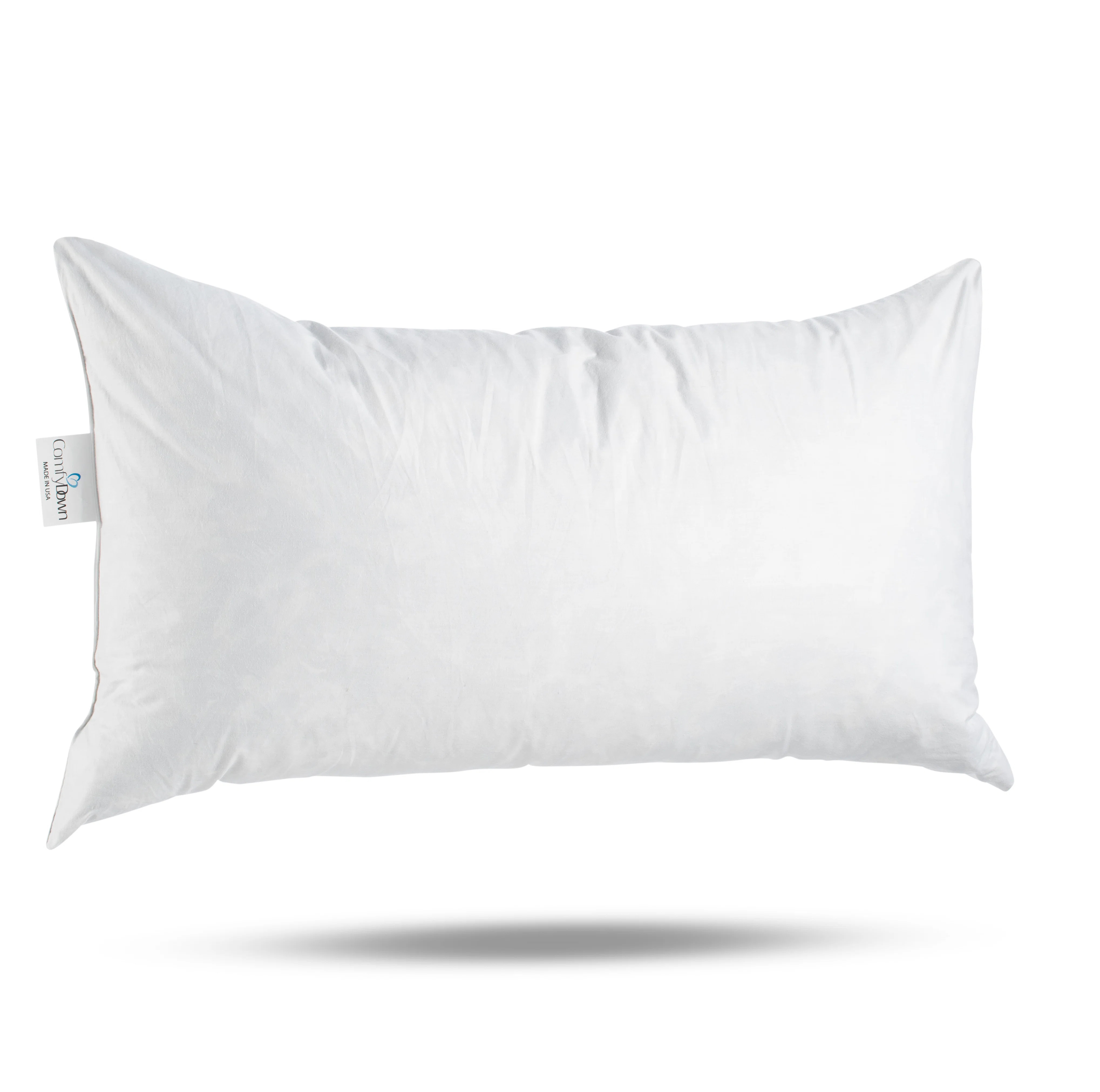 ComfyDown 95% Feather 5% Down Rectangle Decorative Pillow Insert Sham Stuffer | Wayfair North America
