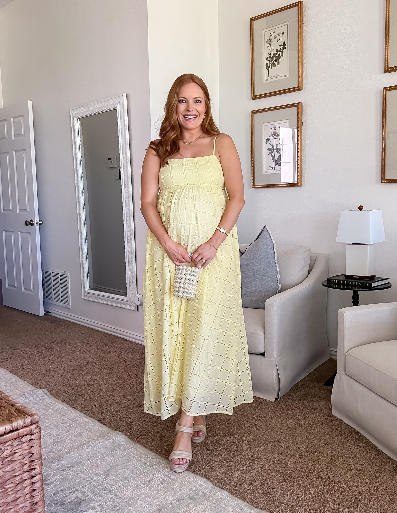 Still not over how cute this little yellow dress is for summer — with or without a bump! It’s perfect for a variety of events & occasions. 🥰

#LTKSummerEdit #LTKBump #LTKSeasonal