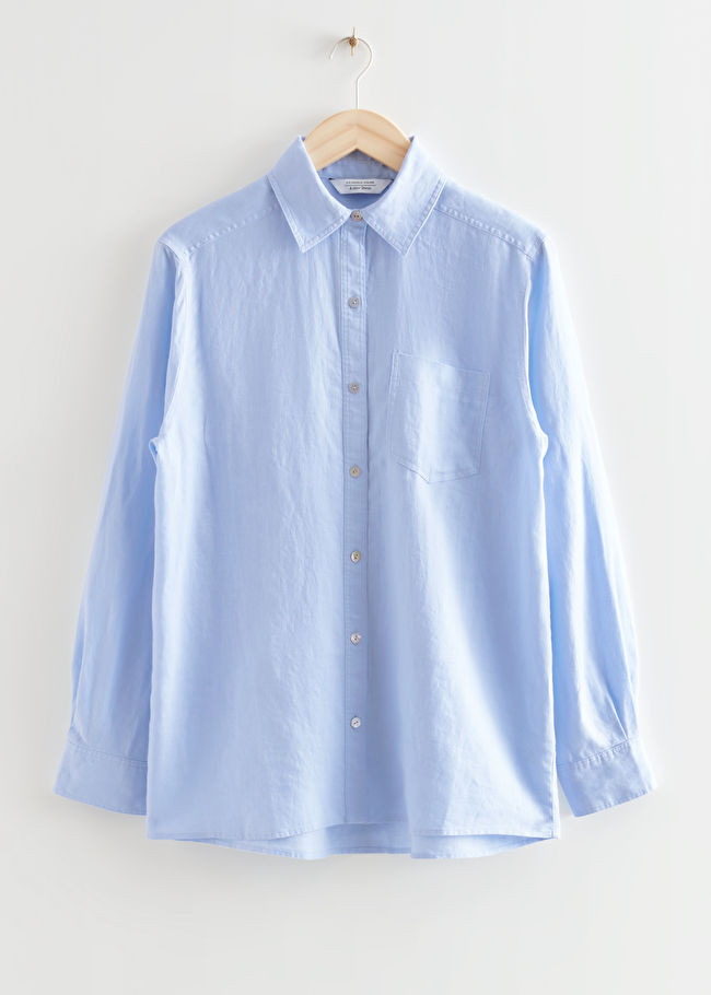 Oversized Patch Pocket Shirt | & Other Stories US