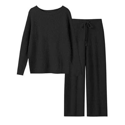 ANRABESS Womens Fuzzy Fleece Lounge Pajama Set 2 Piece Out… | Amazon (US)