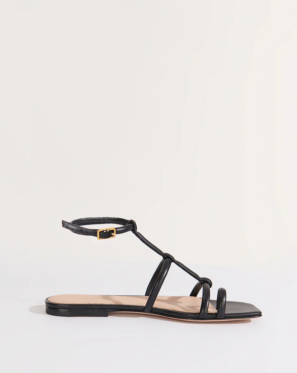 Mayuri Ankle-Strap Flat Sandal | Veronica Beard