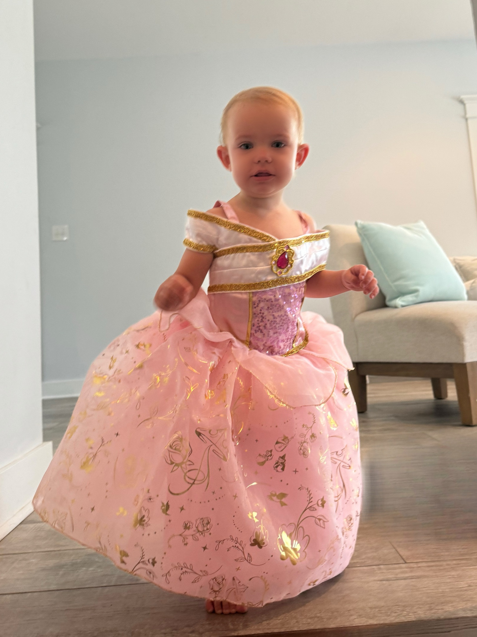 My little Sleeping Beauty 💕 We got this one for Princess Mary at Disney World. Similar Disney Aurora costume linked! 

#LTKkids #LTKbaby