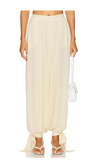 Alira Soft Balloon Pant in Soft Beige | Revolve Clothing (Global)
