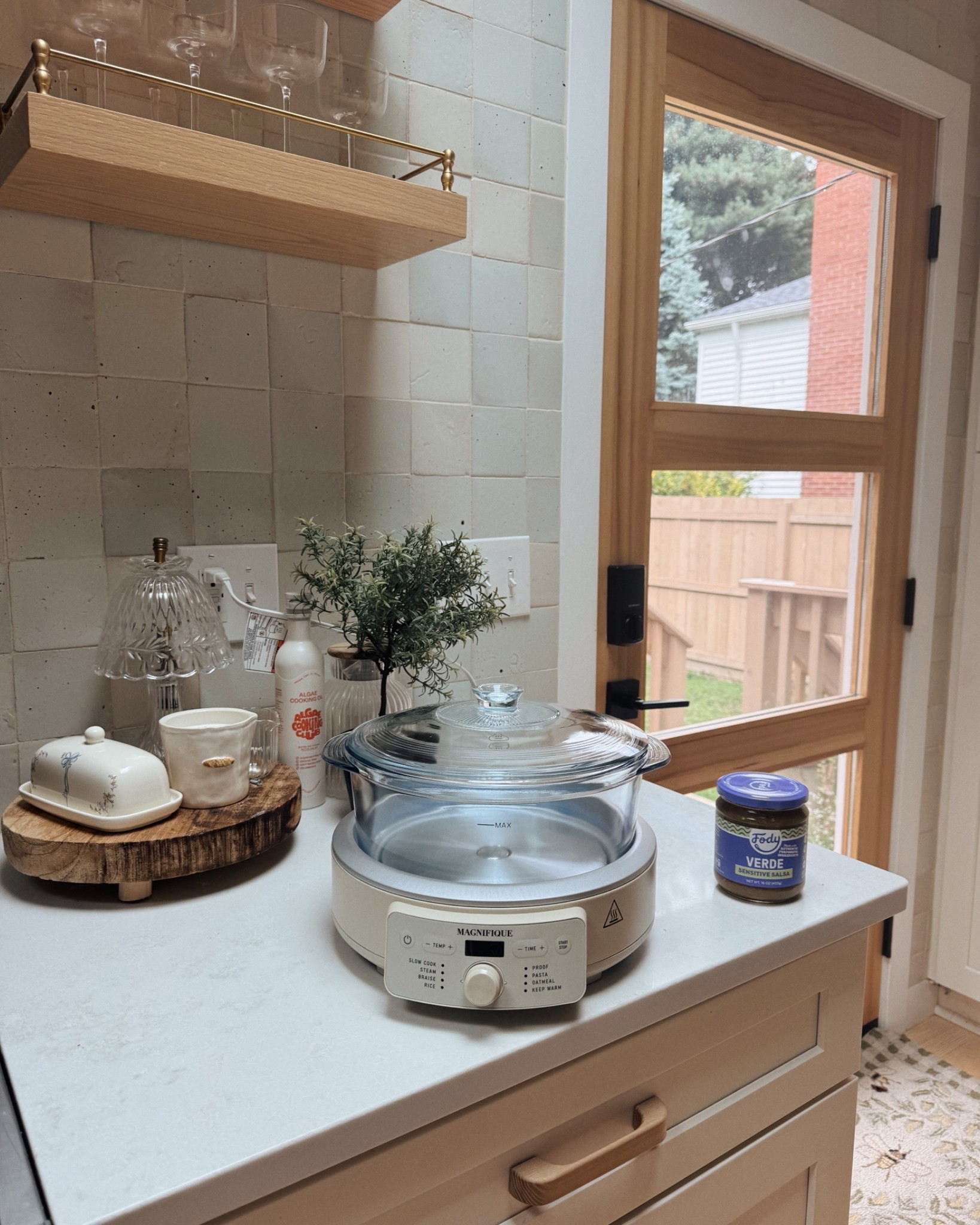 non-toxic glass slow cooker!!