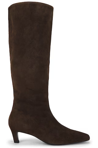 Tony Bianco Evysa Boot in Espresso Suede from Revolve.com | Revolve Clothing (Global)