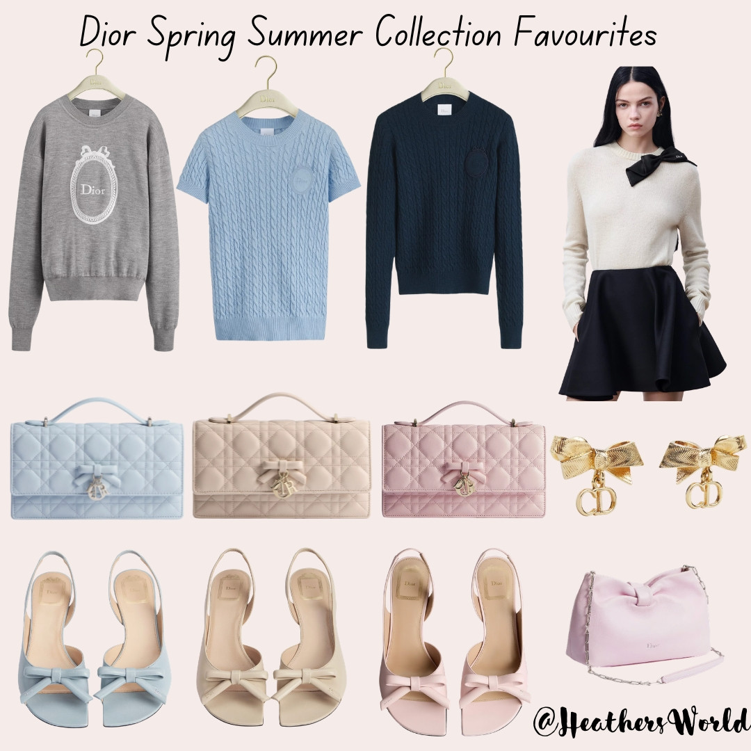 Dior Spring Summer 26 Collection Favourites! 
Love this collection and the colour palette

#dior #diorcoture #diorfashion #fashionweek #designer #fashion  

 #LTKFashionMonth #LTKuk #LTKstyletip