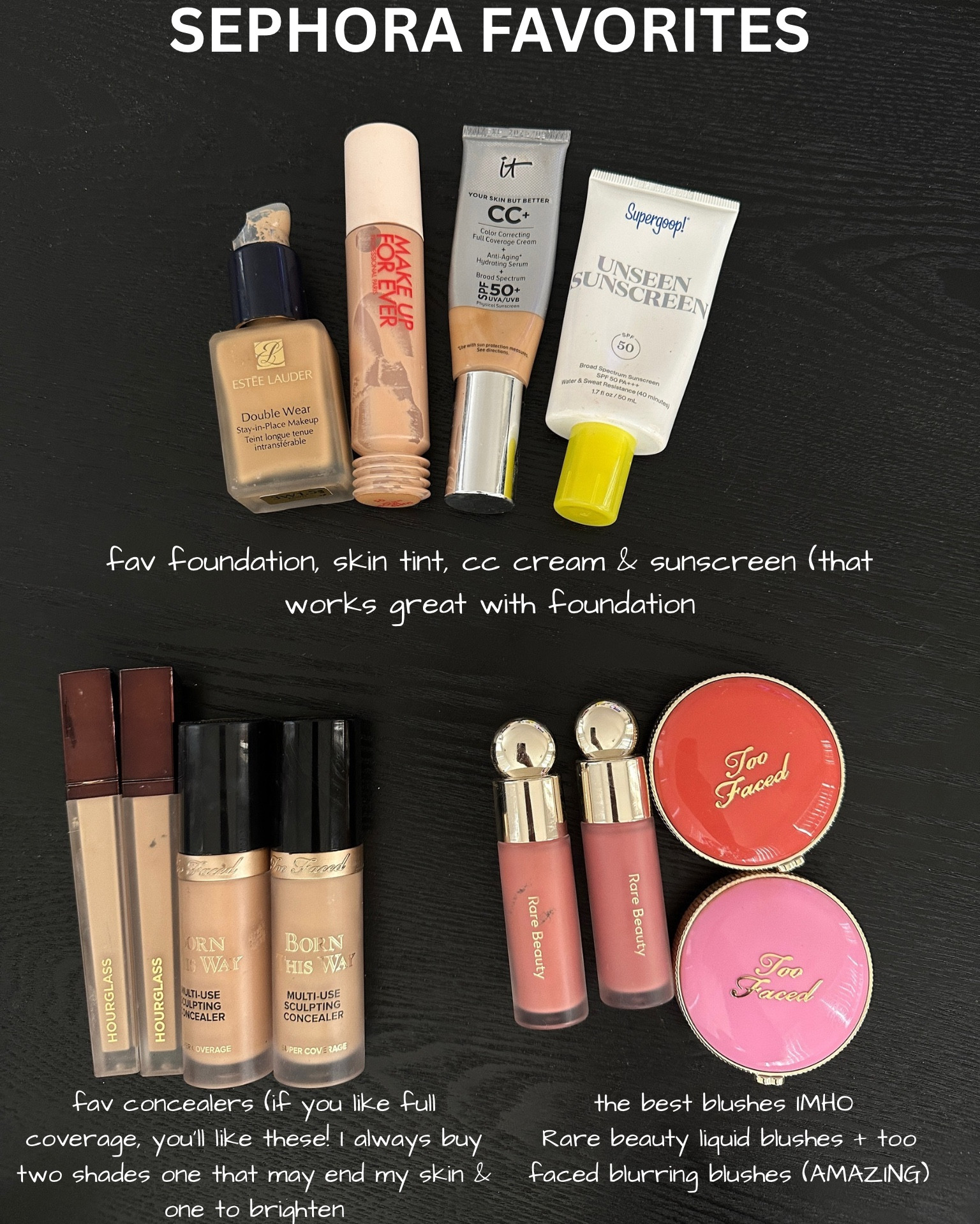 My Sephora favs round up💕

#LTKBeauty #LTKSaleAlert #LTKGiftGuide