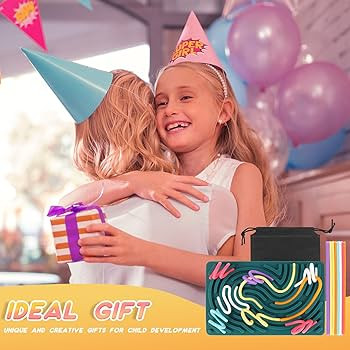 Sensory Activity Board, Silicone Fidget Toy for Stress Relief, Calming, Focus, ADHD and Autism, 6... | Amazon (US)