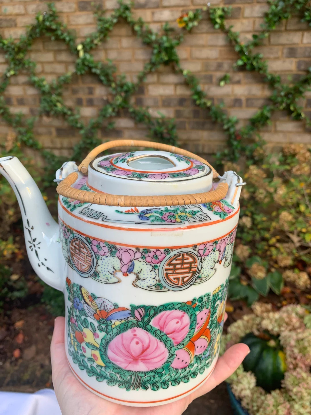 Rose Canton Rose Medallion Tea Set Rose Famille Chinese Export Tea Service | Etsy (US)