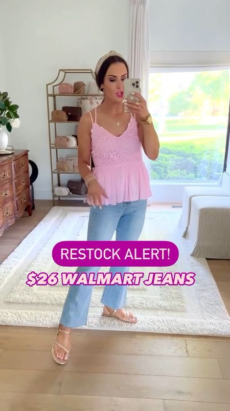 RESTOCK Alert on the cutest $26 jeans! Leave a comment below if you’d like us to DM you the link! Don’t wait to check out as they will sell out again asap! 

#LTKsalealert