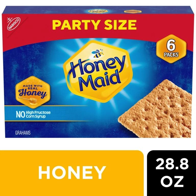 Honey Maid Graham Crackers, Party Size, 28.8 oz | Walmart (US)