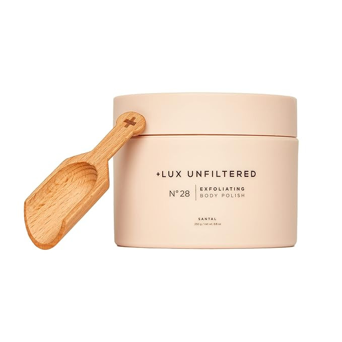 + Lux Unfiltered No 28 Exfoliating Body Polish - Hydrating and Moisturizing Vegan Body Exfoliator... | Amazon (US)