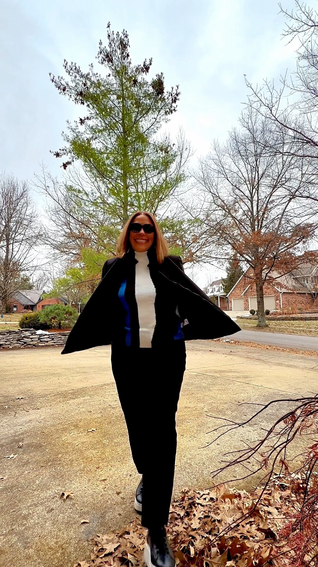 Business casual outfit for a freezingly cold day 😅🥶 
#ootd #businesscasual #outfitideas 

#LTKdayinmylife #LTKgrwm #LTKOver40