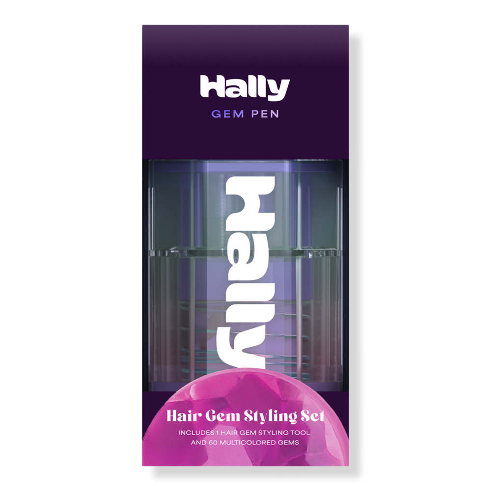 HALLY Gem Pen Hair Gem Styling Set - Device & 60 Gems | Ulta
