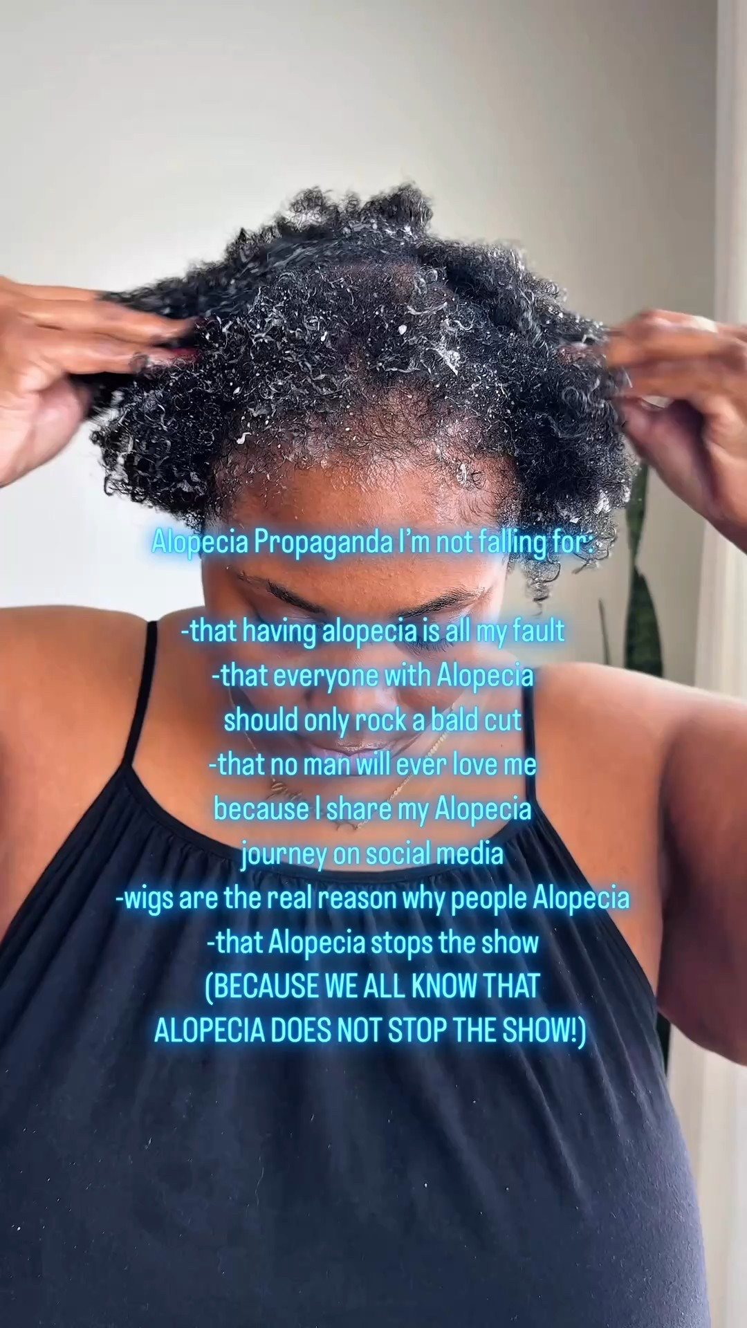 Alopecia Propaganda I Will Not Fall For 

#LTKSeasonal #LTKFindsUnder100 #LTKBeauty