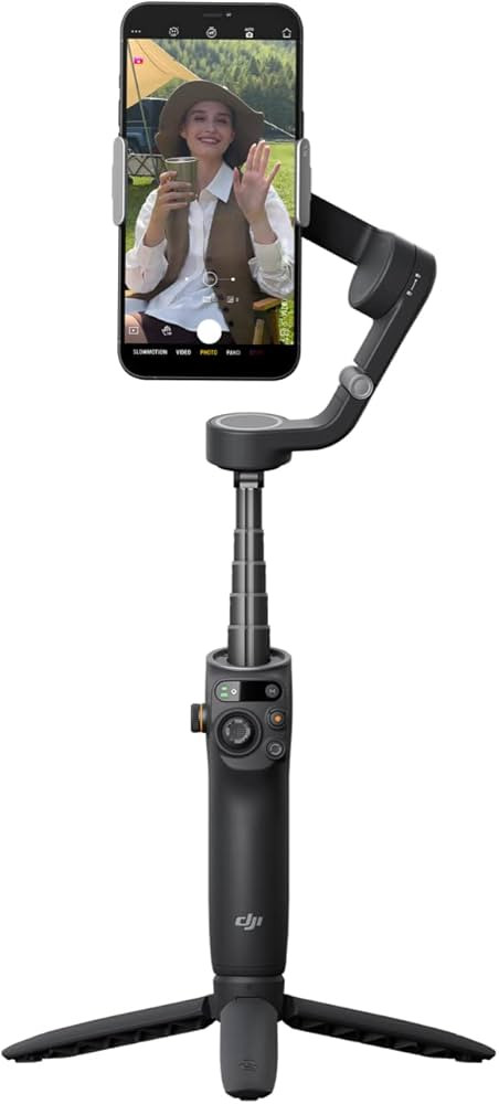 DJI OSMO Mobile 6 Smartphone Gimbal Stabilizer, 3-Axis Phone Gimbal, Built-In Extension Rod, Port... | Amazon (UK)