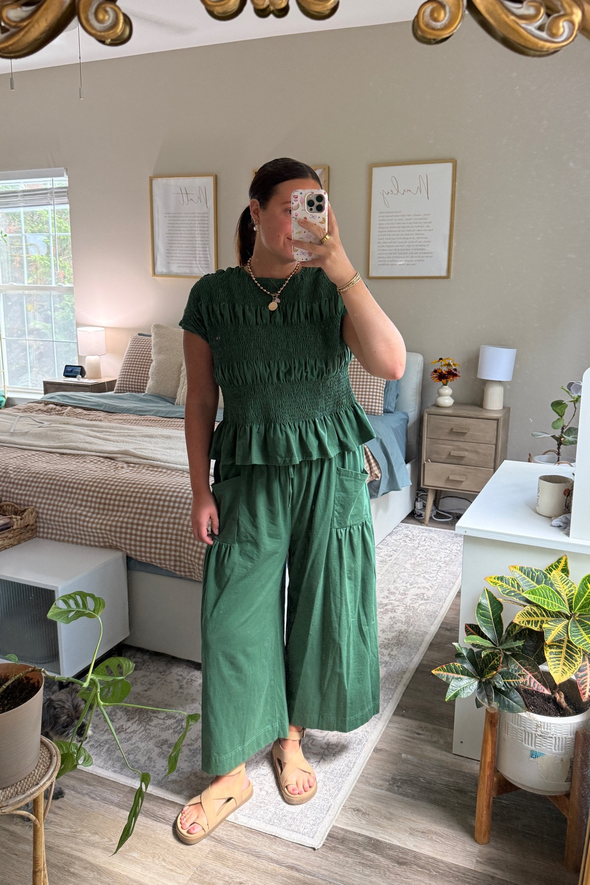 day 2/30 summer to fall outfits

this set is so so good! 93% cotton and comfy but easy to dress up (wearing large but need medium)

#LTKFindsUnder50 #LTKSeasonal