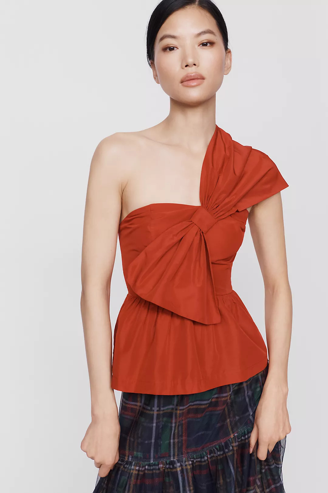 @loverlygrey x Anthropologie Elodie One-Shoulder Blouse | Anthropologie (UK)