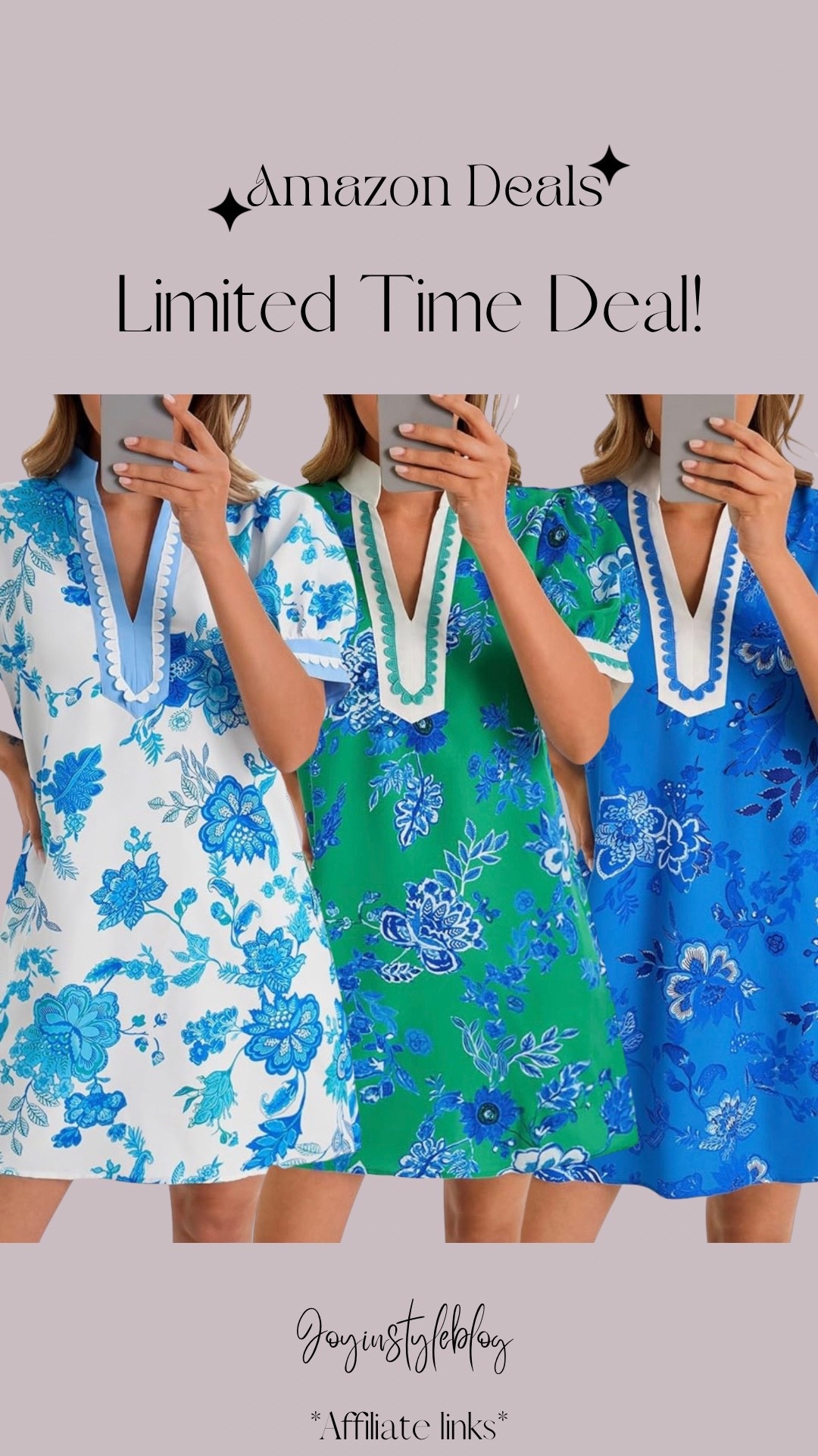 Amazon deals! Wenrine Womens Summer Mini Dress Casual Floral Puff Sleeve V Neck Color Block Loose Boho Beach Dresses with Pockets

#LTKSeasonal #LTKSaleAlert #LTKWedding