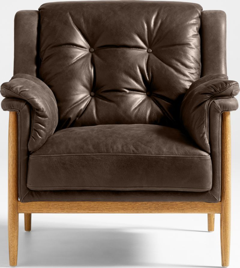 Cigar Accent Chair + Reviews | Crate & Barrel | Crate & Barrel