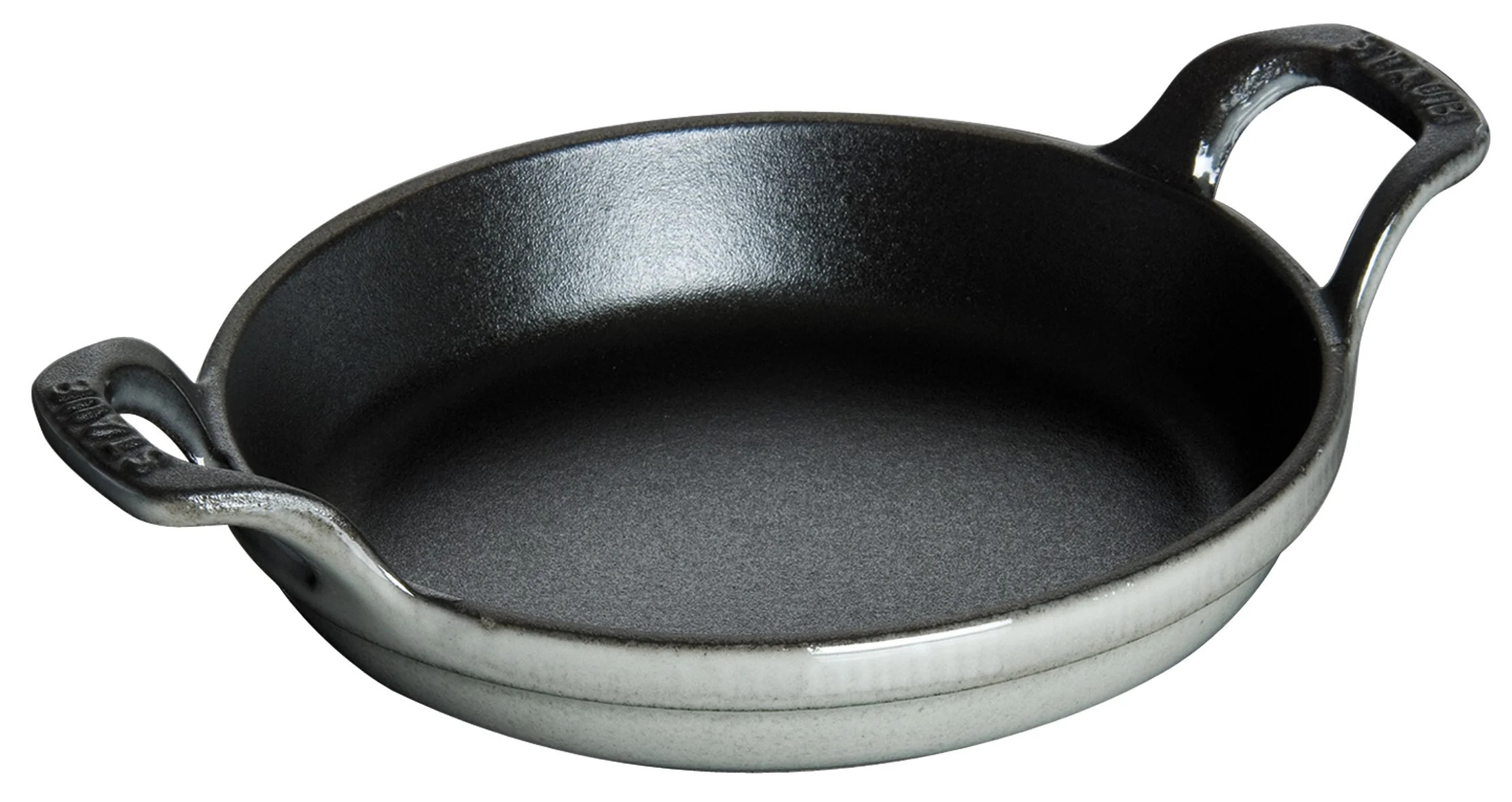 STAUB Cast Iron 7.5-inch Round Gratin Baking Dish | Shop Simon