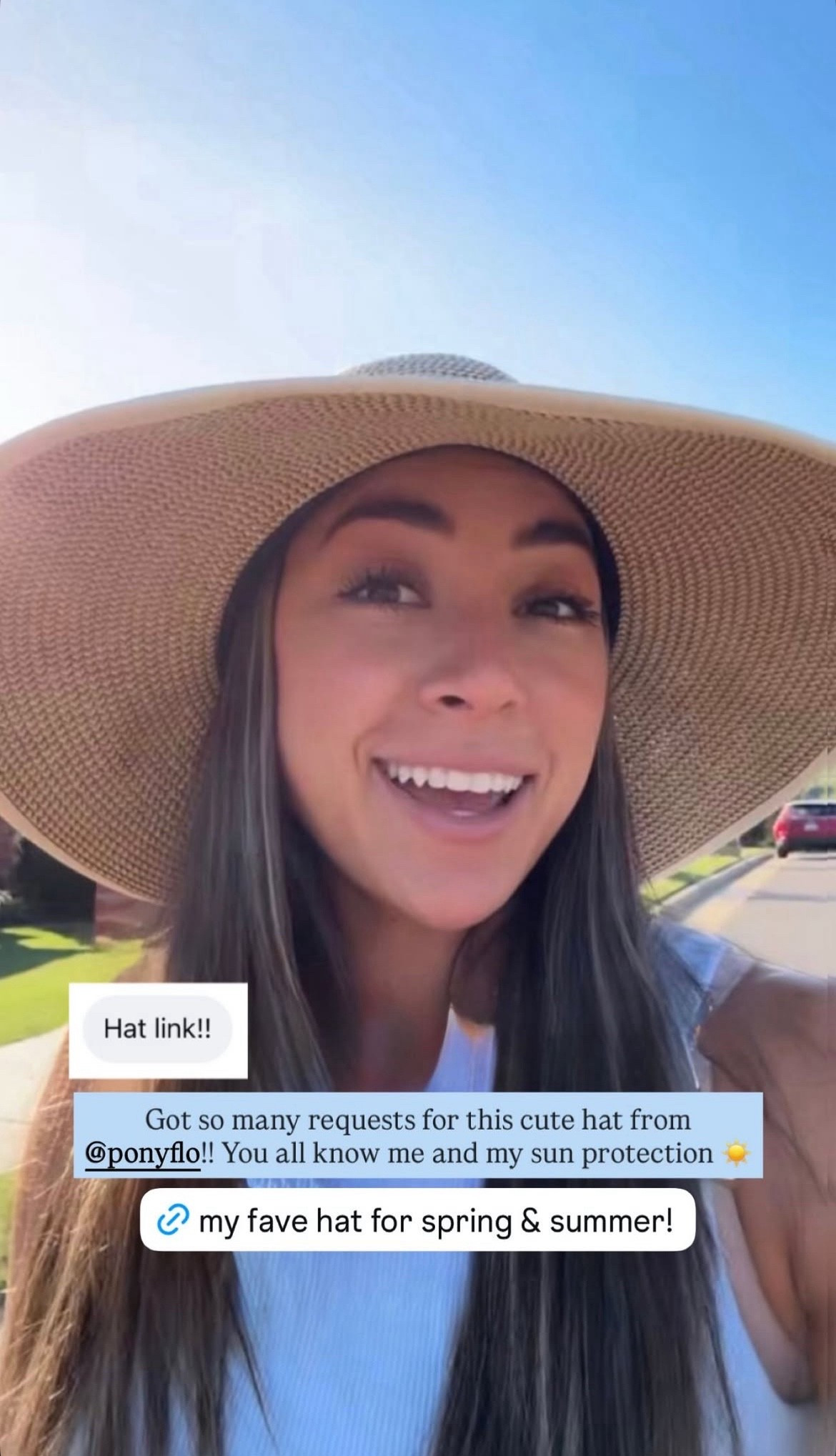 Such a cute hat for spring and summer that’s also great for sun protection! ☀️

#LTKSeasonal #LTKootd #LTKdayinmylife