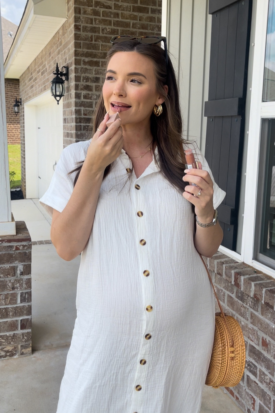 Lip gloss shade: stone 

#LTKsalealert #LTKbeauty #LTKunder50